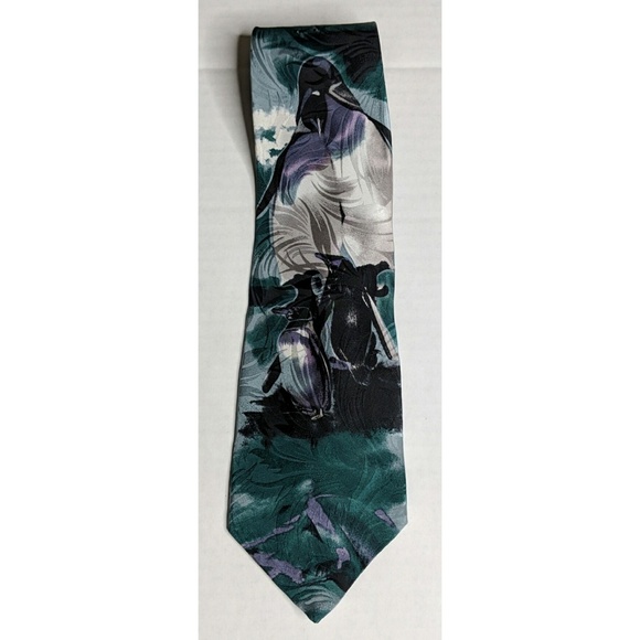 Wembley Other - Wembley Endangered Species Silk Tie - Sz O/S - EUC